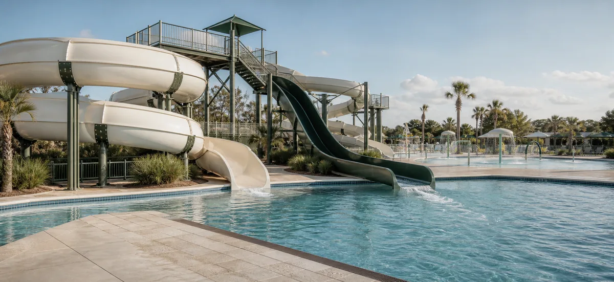 Parques acuáticos y atracciones de agua