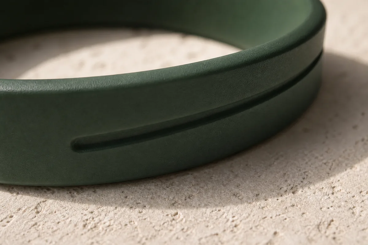 Silicone surface detail