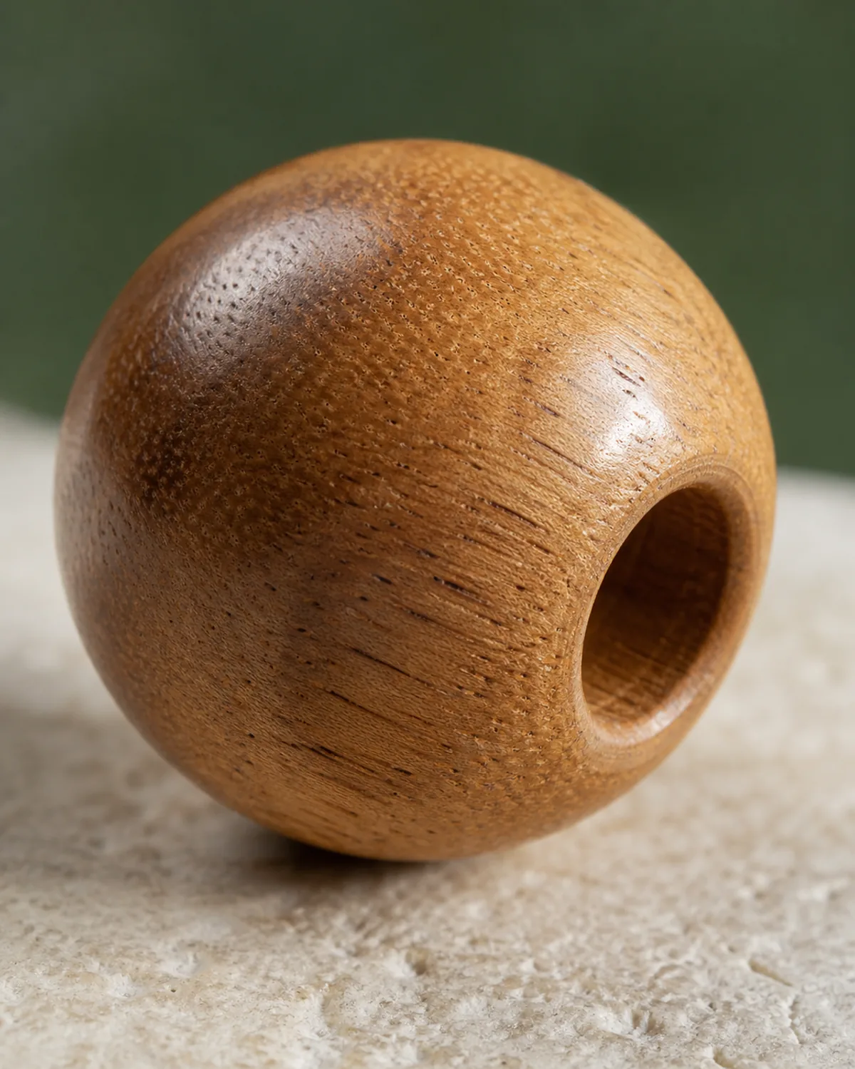 Wood bead