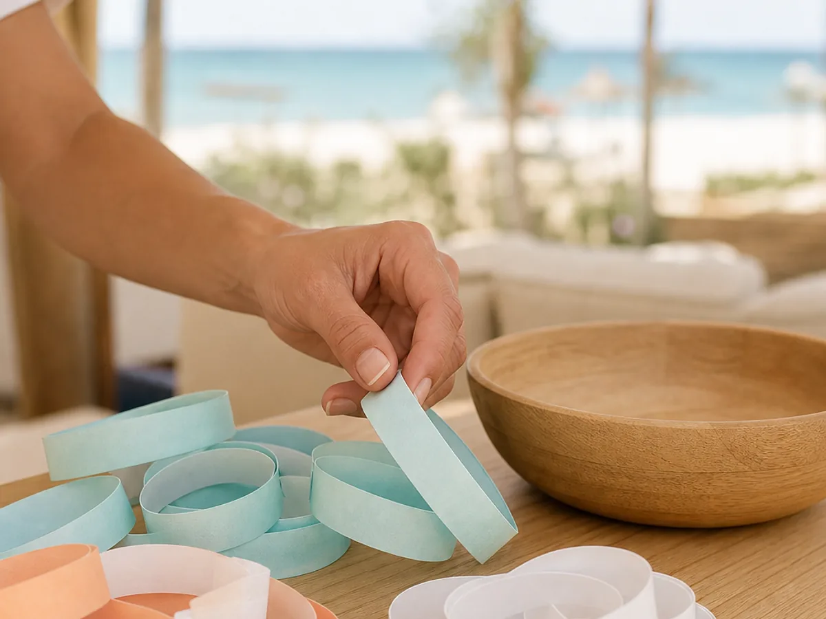 Bracelets papier