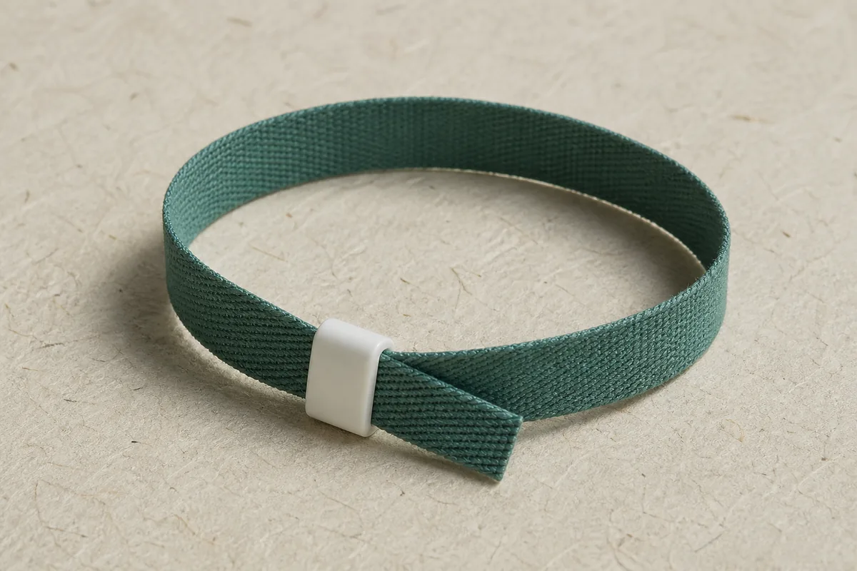 Recycled RFID wristbands